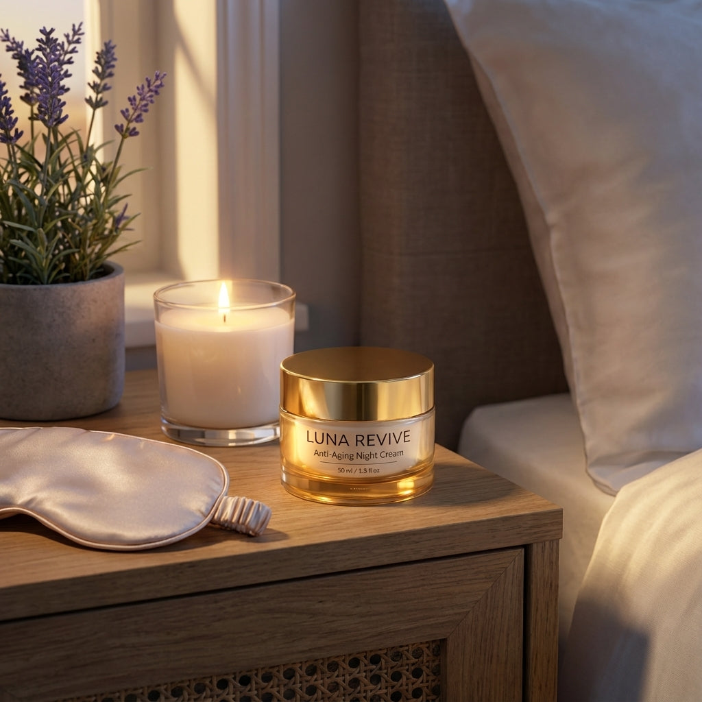 Anti-Aging Night Cream - Retinol & Hyaluronic Acid