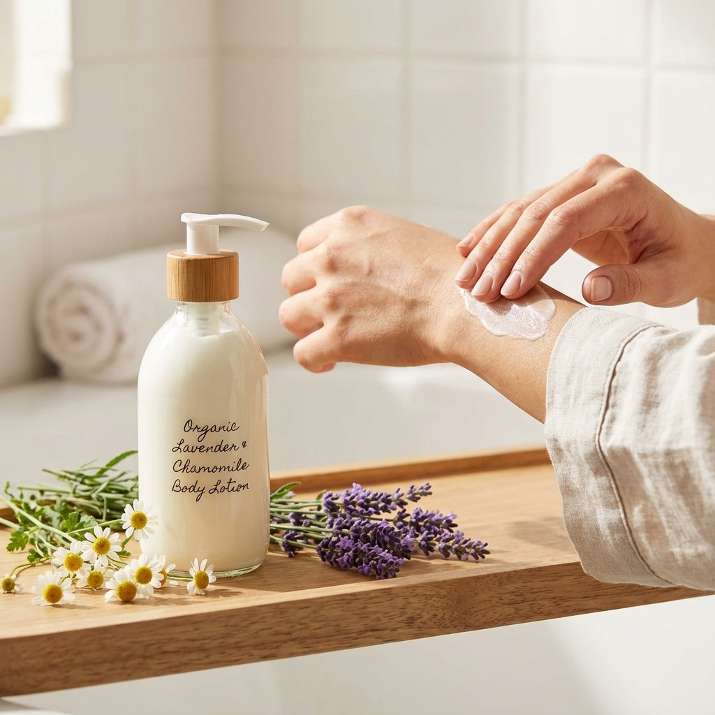 Organic Body Lotion - Lavender & Chamomile