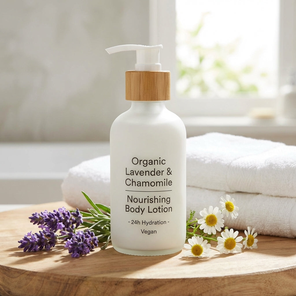 Organic Body Lotion - Lavender & Chamomile